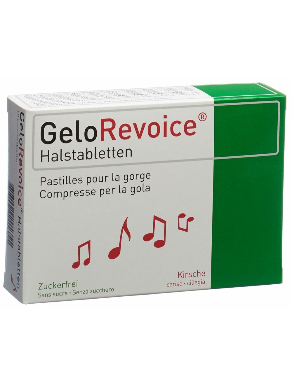 GeloRevoice Halstabletten Kirsche-Menthol 60 Stück | SW11866